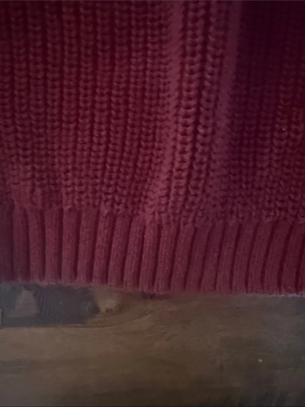 Little Co. Kids 'Merry' Chunky Knit Sweater - Red - Picture 4 of 5
